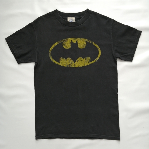 Batman Logo Black T-shirt Small - Picture 1 of 7